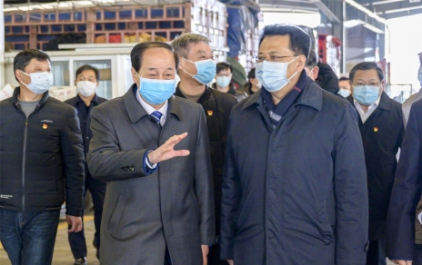 省长袁家军莅临我公司调研指导工作