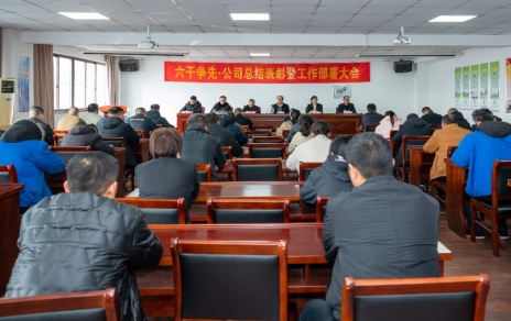 六干争先，跃马新程，承压抗压，拼搏前进，推进高质量发展 ——公司召开2025年度工作总结表彰暨2026年度工作动员部署大会